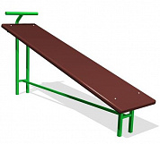 скамья гимнастическая наклонная сэ020 для спортивной площадки