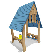 домик эко 061001 для детской площадки