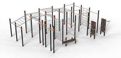 Спортивный комплекс Romana 501.74.01 для уличной площадки