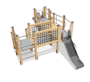 детский игровой комплекс вст 5520/1 для уличной площадки