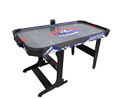 игровой стол - аэрохоккей dfc championship at-215 4 фута с подсветкой