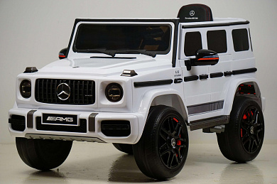 детский электромобиль rivertoys mercedes g63 4wd k999kk