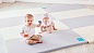 Коврик-мат складной AlzipMat Color Folder Eco Duo Grey детский