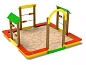 Песочный дворик ИК.ПД01 для детской площадки