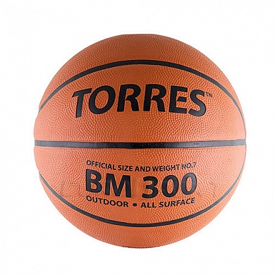мяч баскетбольный torres bm300 р. 7 резина