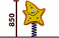 Качалка на пружине Морская звезда 04203 для детской площадки