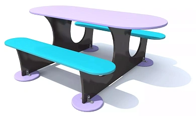 стол sweetplay су.сп002 для детской площадки