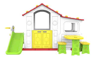 игровой домик toy monarch chd-508 со столиком и стульчиками