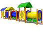 Игровой комплекс Вагоновожатый №4 для детской площадки