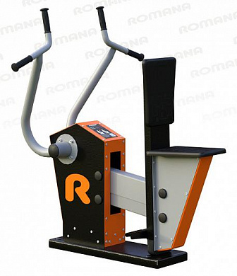 тренажер romana тяга к груди 207.37.10 для спортивной площадки