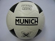 мяч футбольный munich weld №5 white 002407