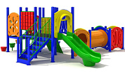 игровой комплекс детский сад 2 для детской площадки