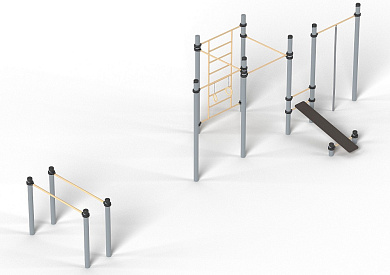 Спортивный комплекс Romana 501.39.01 для уличной площадки