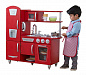 Детская деревянная кухня KidKraft Винтаж красная