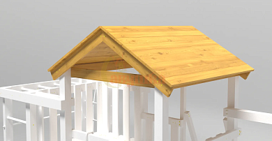 дополнительный модуль савушка крыша деревянная для серии мастер