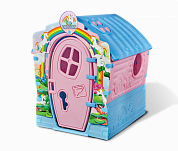 детский пластиковый домик palplay лилипут 680 розовый