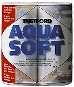 туалетная бумага для биотуалетов thetford aqua soft 4 рулона