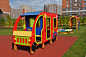 Игровой комплекс 07011.21 для детей 2-4 года для уличной площадки