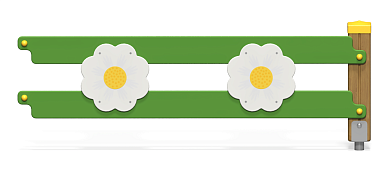 ограждение мф-41 ромашка для детской площадки