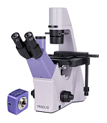 микроскоп levenhuk magus bio vd300 биологический инвертированный цифровой