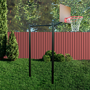 уличный турник sv sport ут-1к с баскетбольным щитом