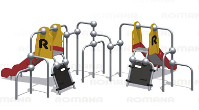 Игровой комплекс Romana Сфера 057.09.00 для уличных площадок