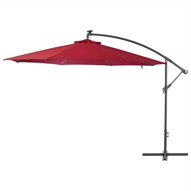 зонт для кафе афина-мебель afm-300r-banan-red