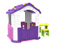 Игровой домик Toy Monarch CHD-355 со столиком и стульчиками