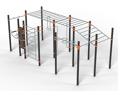Спортивный комплекс Romana 501.96.00 для уличной площадки