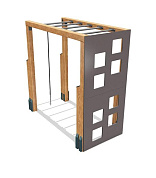 спортивный комплекс вст 8052/1 для игровой площадки