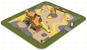 детская площадка igragrad великан делюкс для общественных мест