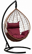подвесное кресло-кокон laura outdoor sevilla sev-1 горячий шоколад
