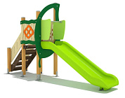 игровой комплекс дгс горка н-120 от 3 лет для детской площадки