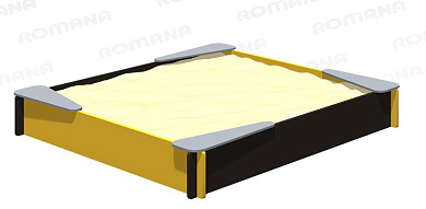 Песочница Romana 109.26.00 для детской площадки
