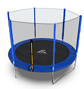 батут dfc trampoline fitness с сеткой 10ft синий
