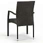 Плетеный стул Афина-Мебель Y379A-W53 Brown