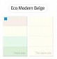 Коврик-мат складной AlzipMat Color Folder Eco Мodern Beige детский
