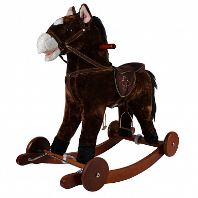 качалка-лошадка с колесами pituso fandango gs2023w