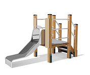 детский игровой комплекс вст 5806 для детской площадки