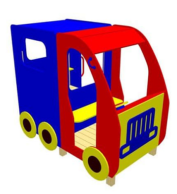 игровой макет грузовоз cки 053 для детских площадок 