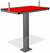 стол для армрестлинга т007 для спортивной площадки