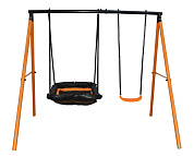 качели - гамак triumph nord 80158 двойные для дачи