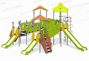 детский игровой комплекс romana 101.31.00 для детских площадок