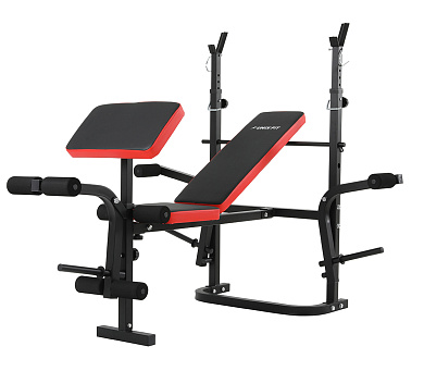 скамья unix fit bench 120p силовая со стойками