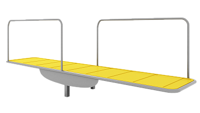 кинетические качели-баланс для детской площадки