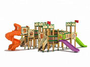игровой комплекс дгс-21 замок эколес от 5 лет для детской площадки