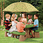 Детский столик Step2 Пикник с зонтом 787700
