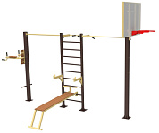 атлетический комплекс sport-fora ак35 для дачи