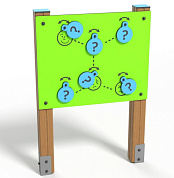 развивающий элемент лд281002м для детской площадки