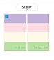 Коврик-мат складной AlzipMat Color Folder Original Sugar детский
